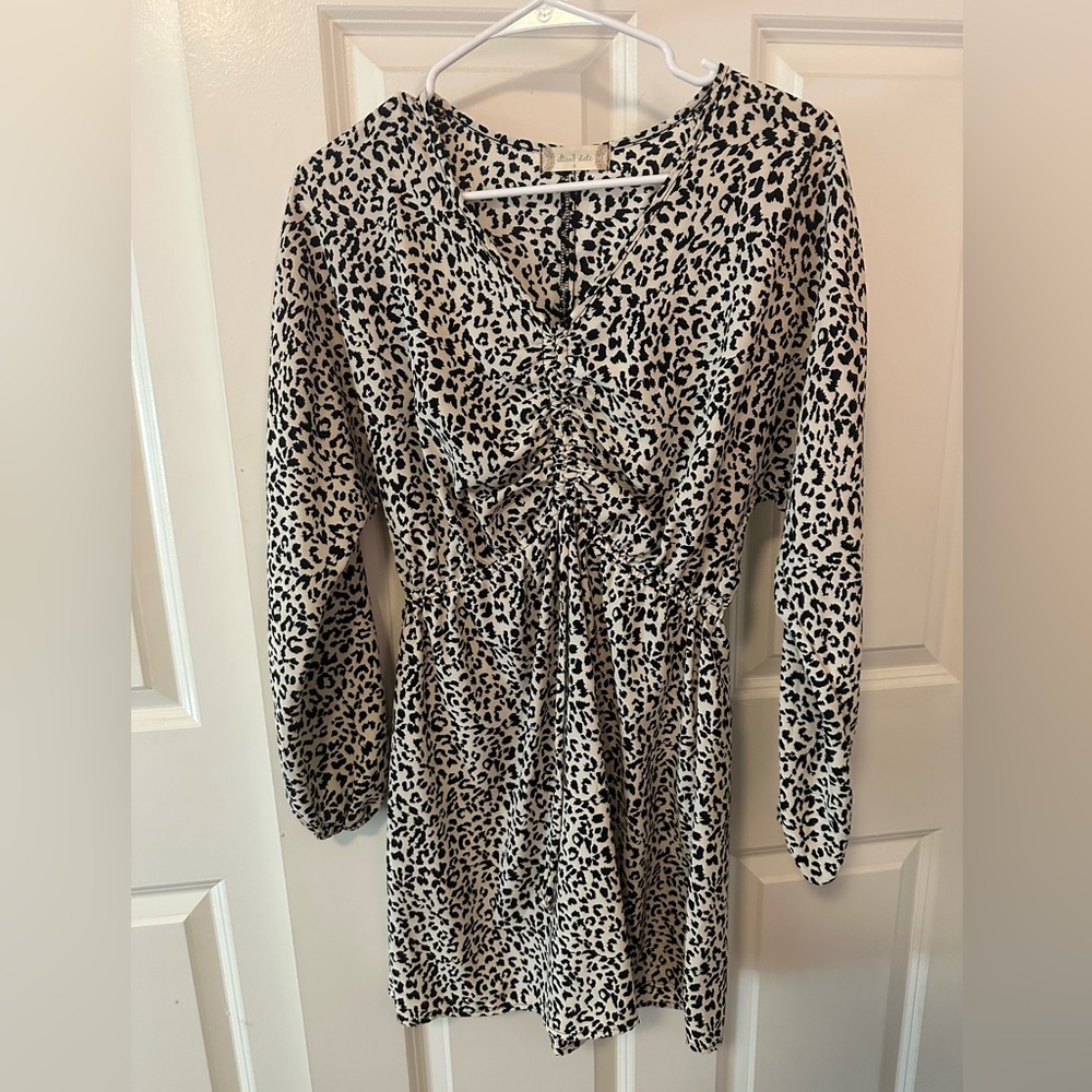 Altard State Cheetah Print Dress - Small